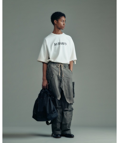ADAM PATEK（アダムパテック）の「ADAMPATEK　grunge layered Cargo Pants レイヤードカーゴパンツ（カーゴパンツ・メンズ・カーキ・FREE）」の11枚目の写真