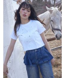 CALNAMUR | パッチワークデザインＴシャツ(Tシャツ/カットソー)