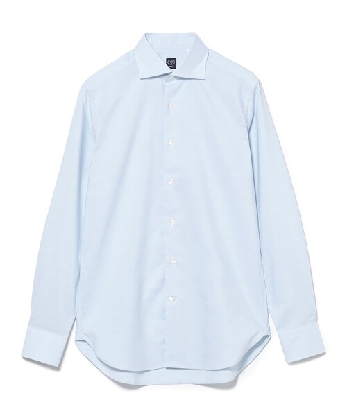 BEAMS F(ビームスエフ)の「COOLMAX(R) オックスフォード カッタウェイカラーシャツ(シャツ/ブラウス・メンズ・ライトブルー/ホワイト・37/40/41/38/39)」の7枚目の写真