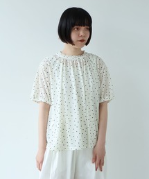 bulle de savon｜ビュルデサボンのトップス（ドット柄）通販 - ZOZOTOWN