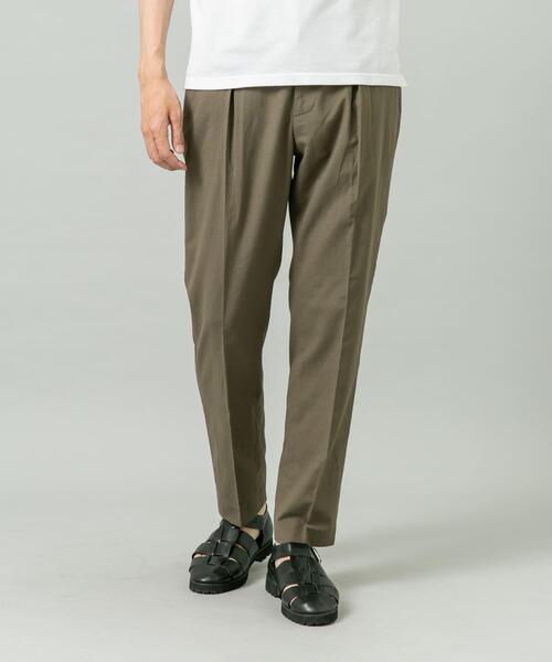 URBAN RESEARCH ROSSO MEN（アーバンリサーチロッソメン）の「『イージーケア』『XLサイズあり』ハイパフォーマンスリネンテーパードパンツ（その他パンツ・メンズ・カーキ/ブラック/ベージュ/ネイビー・X-LARGE/LARGE/MEDIUM/SMALL）」の3枚目の写真