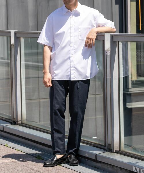 URBAN RESEARCH ROSSO MEN(アーバンリサーチロッソメン)の「『イージーケア』『XLサイズあり』ハイパフォーマンスリネンテーパードパンツ(スラックス・メンズ・カーキ/ブラック/ベージュ/ネイビー・X-LARGE/LARGE/MEDIUM/SMALL)」の8枚目の写真
