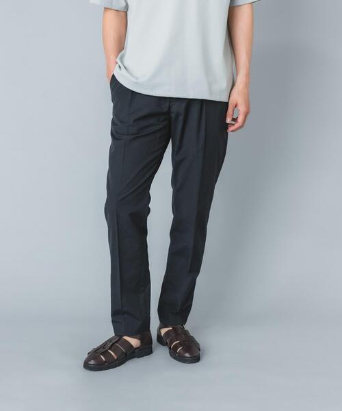 URBAN RESEARCH ROSSO MEN(アーバンリサーチロッソメン)の「『イージーケア』『XLサイズあり』ハイパフォーマンスリネンテーパードパンツ(スラックス・メンズ・カーキ/ブラック/ベージュ/ネイビー・X-LARGE/LARGE/MEDIUM/SMALL)」の10枚目の写真