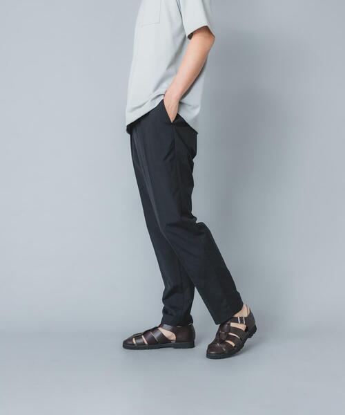 URBAN RESEARCH ROSSO MEN(アーバンリサーチロッソメン)の「『イージーケア』『XLサイズあり』ハイパフォーマンスリネンテーパードパンツ(スラックス・メンズ・カーキ/ブラック/ベージュ/ネイビー・X-LARGE/LARGE/MEDIUM/SMALL)」の12枚目の写真