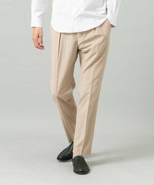 URBAN RESEARCH ROSSO MEN(アーバンリサーチロッソメン)の「『イージーケア』『XLサイズあり』ハイパフォーマンスリネンテーパードパンツ(スラックス・メンズ・カーキ/ブラック/ベージュ/ネイビー・X-LARGE/LARGE/MEDIUM/SMALL)」の19枚目の写真