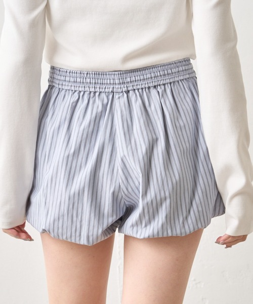 mline（エムライン）の「[mline]シャツ バルーンパンツ（その他パンツ・レディース・グレー/ブルー/アイボリー・1/2）」の10枚目の写真