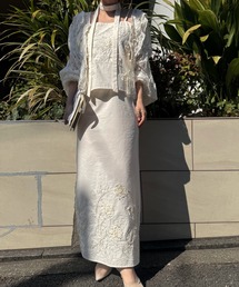 random tulle layered iris pleats OP（ドレス）｜WILLFULLY（ウィル
