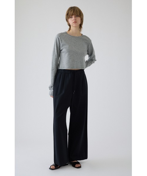 Side tuck sporty PT サイドタックスポーティーパンツ（スラックス