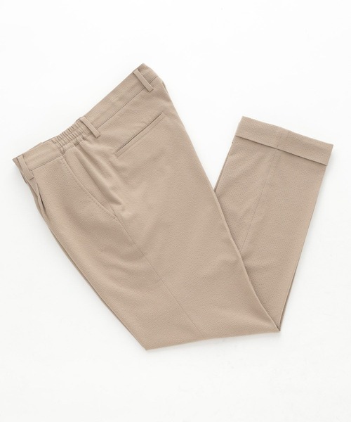 GLOBAL WORK（グローバルワーク）の「シアサッカーパンツ/Salon de GW/638283（スラックス・メンズ・ライトベージュ/ネイビー・MEDIUM/X-LARGE/SMALL/LARGE）」の19枚目の写真