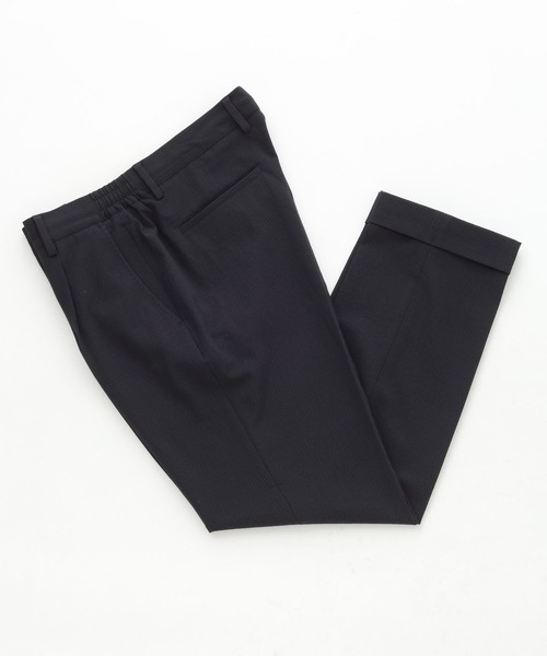 GLOBAL WORK（グローバルワーク）の「シアサッカーパンツ/Salon de GW/638283（スラックス・メンズ・ライトベージュ/ネイビー・MEDIUM/X-LARGE/SMALL/LARGE）」の20枚目の写真