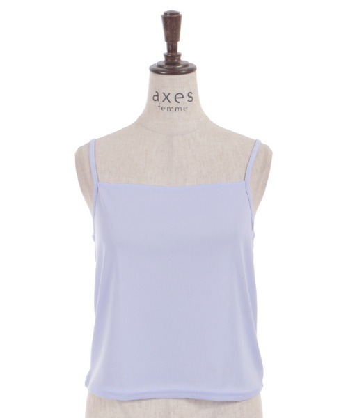 axes femme(アクシーズファム)の「レース×シフォン七分袖ブラウス(シャツ/ブラウス・レディース・ラベンダー/キナリ/ブラック・FREE)」の4枚目の写真