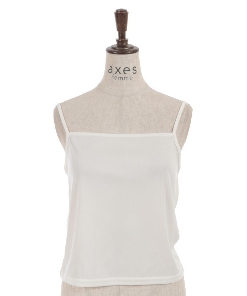 axes femme(アクシーズファム)の「レース×シフォン七分袖ブラウス(シャツ/ブラウス・レディース・ラベンダー/キナリ/ブラック・FREE)」の13枚目の写真