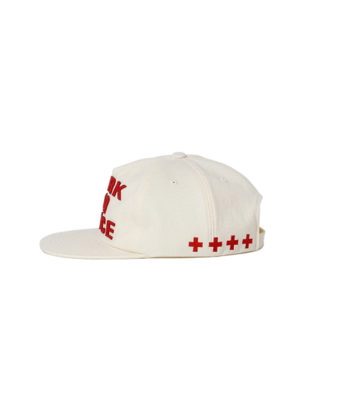 AMOU(アモウ)の「WORK FOR PEACE 5PANNEL CAP IVORY(キャップ・レディース・その他・FREE)」の8枚目の写真