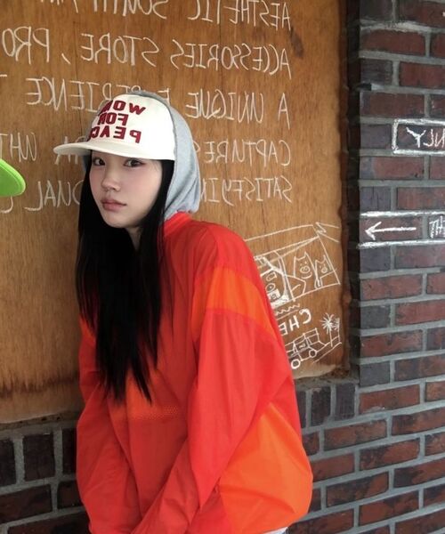 AMOU(アモウ)の「WORK FOR PEACE 5PANNEL CAP IVORY(キャップ・レディース・その他・FREE)」の15枚目の写真
