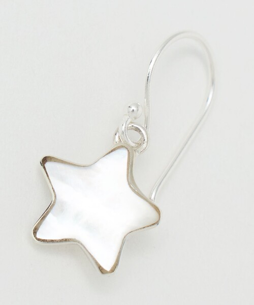 BAITS(ベイツ)の「<BAITS>スター スウィング ピアス(ピアス(両耳用)・レディース・オフホワイト・FREE)」の5枚目の写真