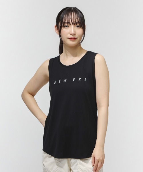 NEW ERA(ニューエラ)の「ニューエラ WPA NS ROUND HEM TCT BLK(タンクトップ・レディース・ブラック・M/L)」の1枚目の写真