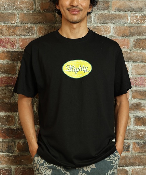 ムラサキスポーツ(ムラサキスポーツ)の「【ムラサキスポーツ限定】Mighty Surf Club/マイティーサーフクラブ 半袖 Tシャツ MT26ST01(Tシャツ/カットソー・メンズ・ブラック/ホワイト・M/L/XL)」の2枚目の写真