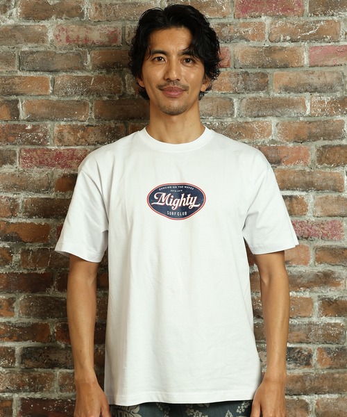 ムラサキスポーツ(ムラサキスポーツ)の「【ムラサキスポーツ限定】Mighty Surf Club/マイティーサーフクラブ 半袖 Tシャツ MT26ST01(Tシャツ/カットソー・メンズ・ブラック/ホワイト・M/L/XL)」の4枚目の写真