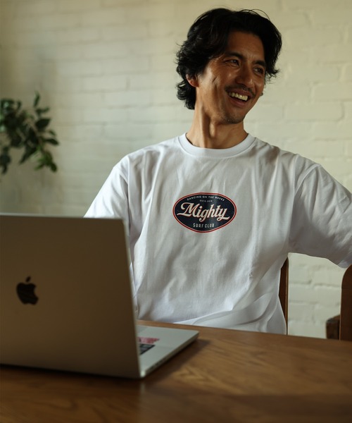 ムラサキスポーツ(ムラサキスポーツ)の「【ムラサキスポーツ限定】Mighty Surf Club/マイティーサーフクラブ 半袖 Tシャツ MT26ST01(Tシャツ/カットソー・メンズ・ブラック/ホワイト・M/L/XL)」の10枚目の写真