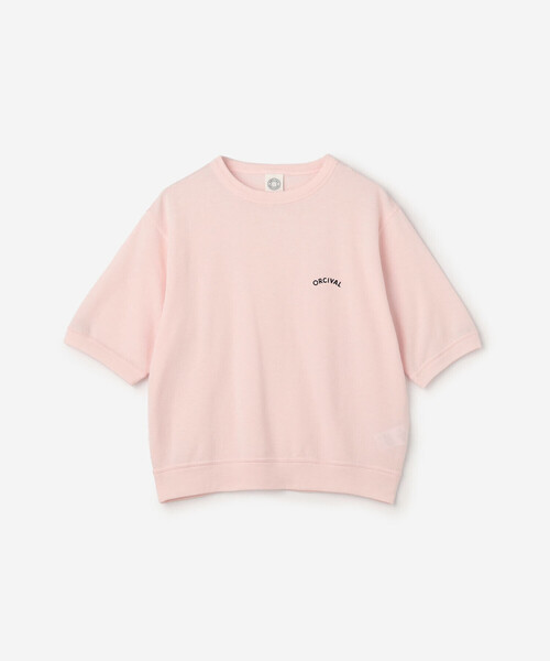 ORCIVAL(オーシバル)の「ORCIVAL | シースルー クルーネックショートスリーブプルオーバー WOMEN(Tシャツ/カットソー・レディース・ブラック/イエロー系その他/ピンク系その他・1)」の10枚目の写真