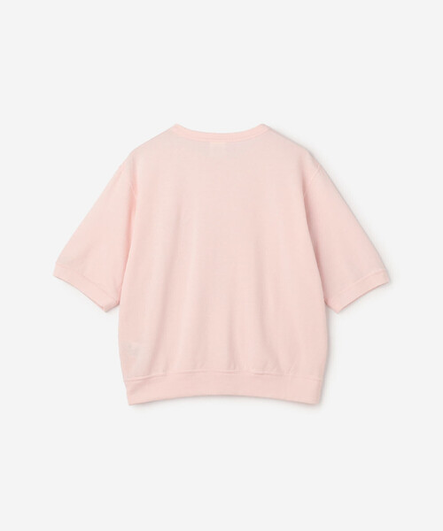 ORCIVAL(オーシバル)の「ORCIVAL | シースルー クルーネックショートスリーブプルオーバー WOMEN(Tシャツ/カットソー・レディース・ブラック/イエロー系その他/ピンク系その他・1)」の11枚目の写真