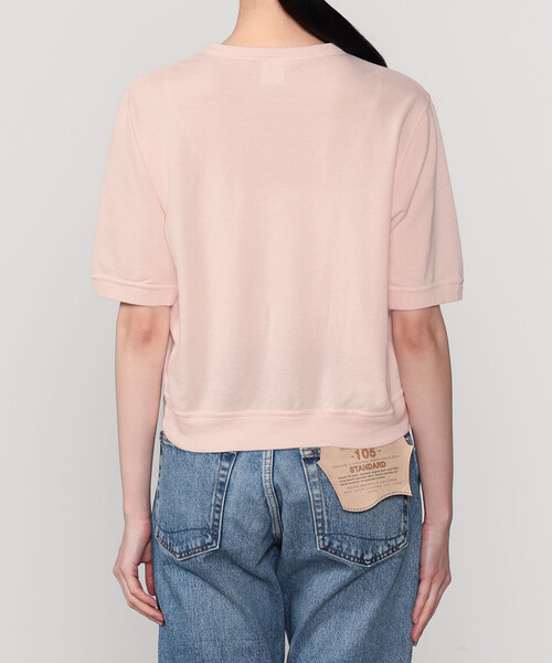 ORCIVAL(オーシバル)の「ORCIVAL | シースルー クルーネックショートスリーブプルオーバー WOMEN(Tシャツ/カットソー・レディース・ブラック/イエロー系その他/ピンク系その他・1)」の9枚目の写真