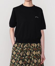 ORCIVAL | シースルー クルーネックショートスリーブプルオーバー WOMEN