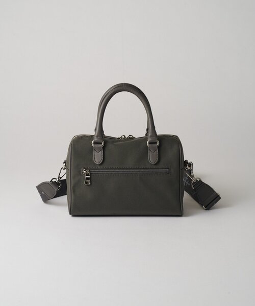 russet（ラシット）の「《WEB限定》コーデュラナイロン2WAYミニボストンバッグ（ボストンバッグ・レディース・ダークブラウン/グレー/グレイッシュベージュ・FREE）」の6枚目の写真