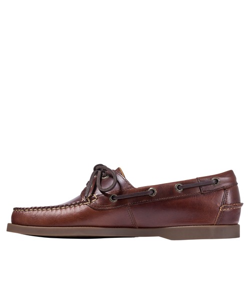 L.L.Bean(エルエルビーン)の「カスコ・ベイ・ボート・モック(モカシン/デッキシューズ・メンズ・ブラウン・D9/D8h/D8/D7h/D7)」の2枚目の写真