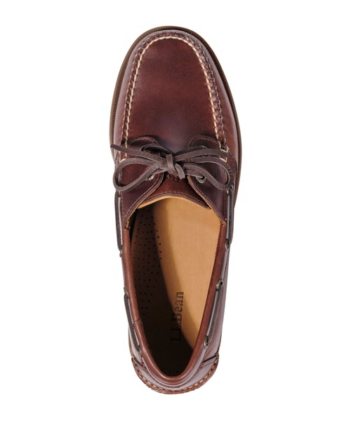 L.L.Bean(エルエルビーン)の「カスコ・ベイ・ボート・モック(モカシン/デッキシューズ・メンズ・ブラウン・D9/D8h/D8/D7h/D7)」の4枚目の写真