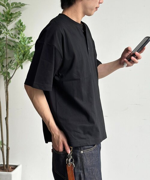 U.S. POLO ASSN.(ユーエスポロアッスン)の「ヘンリーT(Tシャツ/カットソー・メンズ・ネイビー/レッド/ホワイト/ブラック・SMALL/MEDIUM/LARGE)」の7枚目の写真
