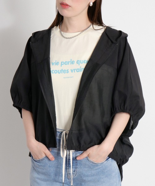 cepo（セポ）の「ロゴプリントショートスリーブTee（Tシャツ/カットソー・レディース・ホワイト系/イエロー系/ブラック系/ピンク系・M）」の12枚目の写真