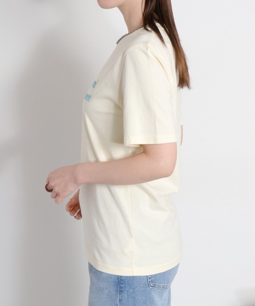 cepo（セポ）の「ロゴプリントショートスリーブTee（Tシャツ/カットソー・レディース・ホワイト系/イエロー系/ブラック系/ピンク系・M）」の6枚目の写真