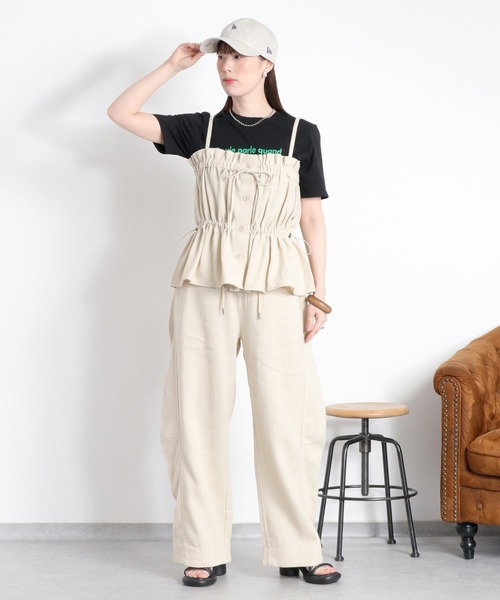 cepo（セポ）の「ロゴプリントショートスリーブTee（Tシャツ/カットソー・レディース・ホワイト系/イエロー系/ブラック系/ピンク系・M）」の15枚目の写真