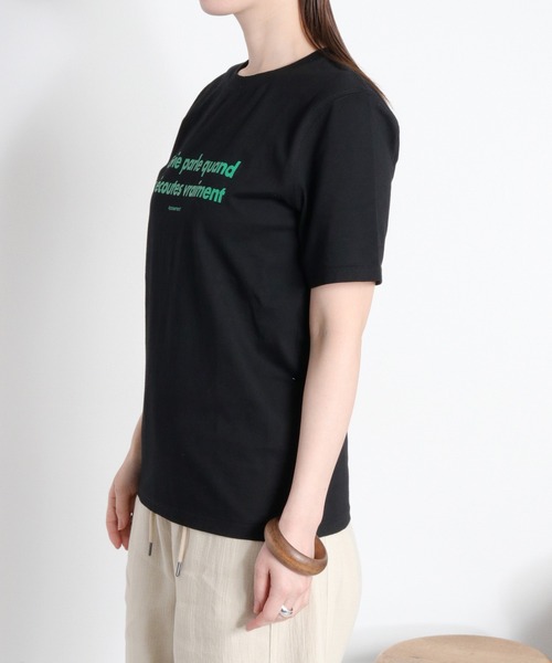 cepo（セポ）の「ロゴプリントショートスリーブTee（Tシャツ/カットソー・レディース・ホワイト系/イエロー系/ブラック系/ピンク系・M）」の18枚目の写真