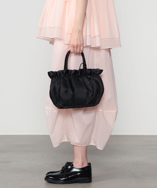 Bshop（ビショップ）の「eunoia | オーガンジー ミニトートバッグ WOMEN（トートバッグ・レディース・ブラック・ONE）」の11枚目の写真