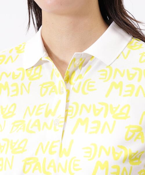 New Balance Golf（ニューバランスゴルフ）の「【new balance golf】総柄 半袖 ポロシャツ (WOMENS)（ポロシャツ・レディース・ホワイト/ブラック・MEDIUM/LARGE/SMALL）」の20枚目の写真