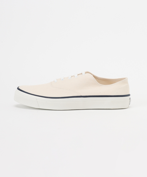EDIFICE（エディフィス）の「WAKOUWA CANVAS OX LOW WHITE SOLE（スニーカー・メンズ・アイボリー・25.5cm/26cm/26.5cm/27cm/27.5cm）」の3枚目の写真