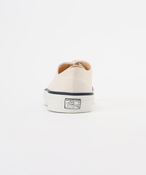 EDIFICE（エディフィス）の「WAKOUWA CANVAS OX LOW WHITE SOLE（スニーカー・メンズ・アイボリー・25.5cm/26cm/26.5cm/27cm/27.5cm）」の4枚目の写真