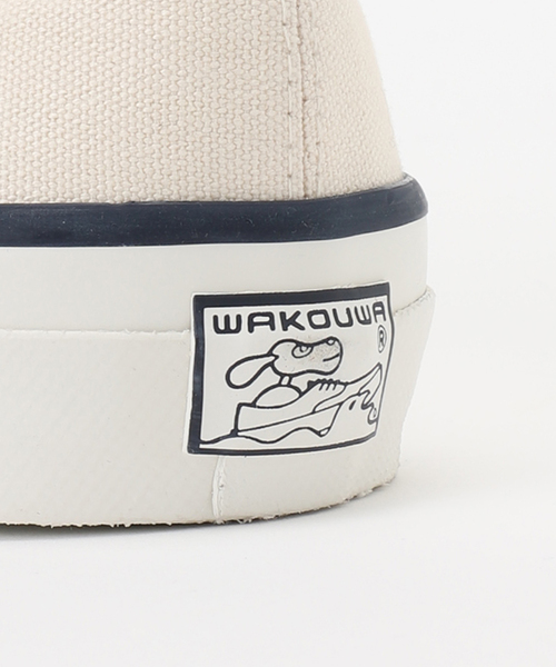 EDIFICE（エディフィス）の「WAKOUWA CANVAS OX LOW WHITE SOLE（スニーカー・メンズ・アイボリー・25.5cm/26cm/26.5cm/27cm/27.5cm）」の7枚目の写真