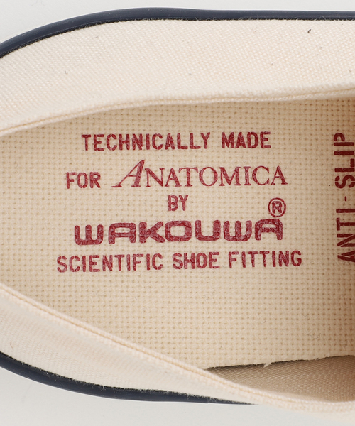 EDIFICE（エディフィス）の「WAKOUWA CANVAS OX LOW WHITE SOLE（スニーカー・メンズ・アイボリー・25.5cm/26cm/26.5cm/27cm/27.5cm）」の10枚目の写真