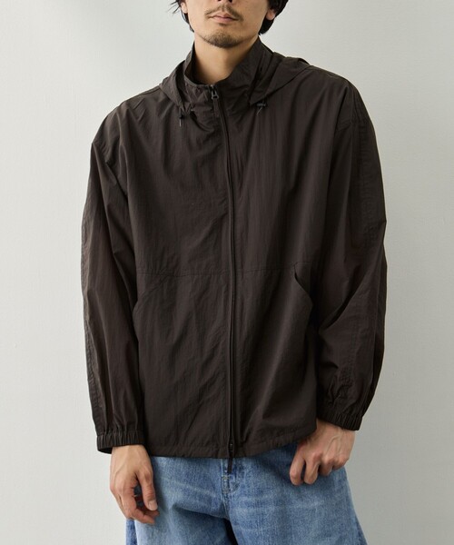 ATON/エイトン】SUPER LIGHT NYLON SPORT JACKET（ナイロンジャケット