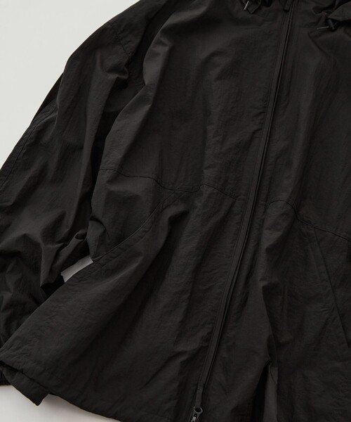 ATON（エイトン）の「【ATON/エイトン】SUPER LIGHT NYLON SPORT JACKET（ナイロンジャケット・メンズ・ネイビー/ブラウン・4/6）」の10枚目の写真