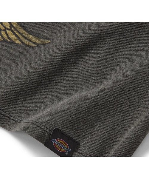 Harley-Davidson(ハーレーダビッドソン)の「Dickies(R) x H-D(R)トリプルホース ボクシーフィットTシャツ(Tシャツ/カットソー・レディース・ブラック系その他・X-SMALL)」の4枚目の写真