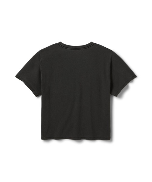 Harley-Davidson(ハーレーダビッドソン)の「Dickies(R) x H-D(R)トリプルホース ボクシーフィットTシャツ(Tシャツ/カットソー・レディース・ブラック系その他・X-SMALL)」の2枚目の写真