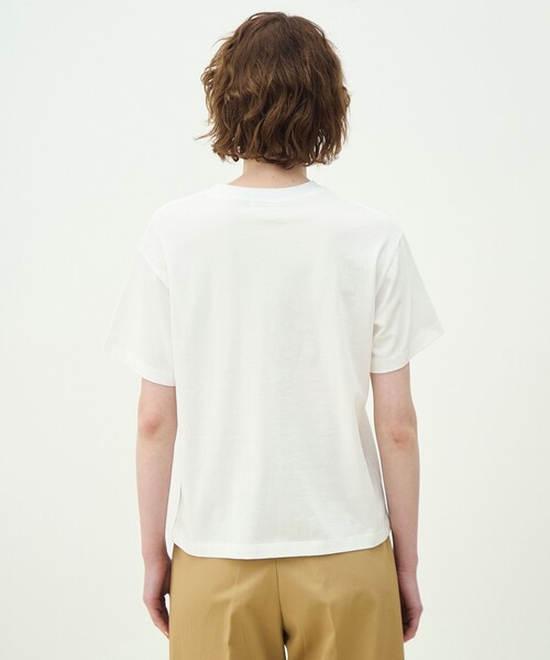 MACPHEE(マカフィー)の「コットンロゴプリント Tシャツ(Tシャツ/カットソー・レディース・ブラック/ホワイト・S)」の6枚目の写真