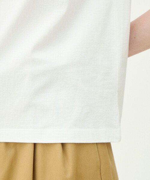 MACPHEE(マカフィー)の「コットンロゴプリント Tシャツ(Tシャツ/カットソー・レディース・ブラック/ホワイト・S)」の11枚目の写真