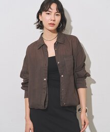 カシュクール」に該当するトップス（ブラウン/茶色系）ファッション