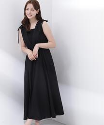 PROPORTION BODY DRESSING | ショルダーリボンギャザーワンピース / 1216240601(ワンピース)