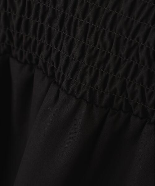PROPORTION BODY DRESSING(プロポーションボディドレッシング)の「【中川紅葉さん着用】ショルダーリボンギャザーワンピース / 1216240601(ワンピース・レディース・レッド/ブラック系その他/ブラック・SMALL/P/S/MEDIUM)」の11枚目の写真